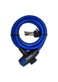 Resim Master 500945 Anahtarlı Bisiklet Kilidi 12mm X 150cm Çok Renkli 