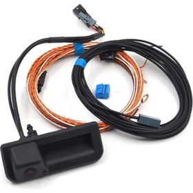 Resim XMAX 8W8827566E Geri Görüş Kamerası Dikiz ve Bagaj Kolu Kamerası Kılavuz Kablo Demeti Dahil 