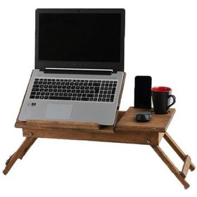 Resim Keyiftepsisi-ahşap Laptop Masası - Çalışma Masası - Laptop Sehpası 