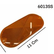 Resim Sarı Vidalı & Yapıştırma Oval Reflektör Made In Usa 