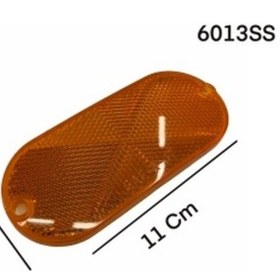 Resim Sarı Vidalı & Yapıştırma Oval Reflektör Made In Usa 
