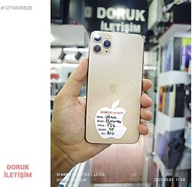 Resim Apple iPhone 11 Pro Max İkinci El YD | 256 GB | Altın 
