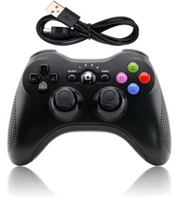 Resim SFL Product Double Çift Titreşimli Ps3 Uyumlu Şarjlı Kablosuz Oyun Kolu Wireless Ps3 Oyun Kolu Şarj Kablosu 