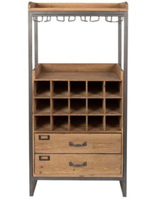 Resim Genel Markalar Ahşap Şaraplık & Bar Dolabı 