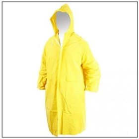 Resim Yağmurluk Pardesü Diz Altı Sarı Imperteks 