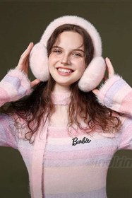 Resim Trend Peluş Kulaklık Katlanır Model Soğuk Koruyucu Peluş Kalın Kışlık Soft Kulaklık Pembe 