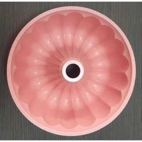 Resim ThermoAD Granit Döküm Dilimli Kek Kalıbı/ Pembe 