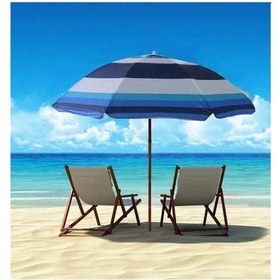 Resim Plaj Balkon Şemsiyesi 180 Cm Çapında 