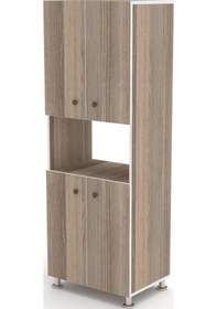 Resim Kenzlife fırın dolabı bedriye crd 185*66*45 mutfak banyo kiler ofis 