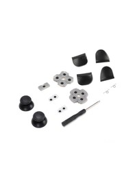 Resim Konesam Ps5 Kumanda Tamir Seti: İletken Silikon Paspaslar, 3d Joystick Kapağı, L1/l2/r1/r2 Tuşları Ve Tornavida - Abs+silikon Malzemeyle Dayanıklı Tamir Parçaları 