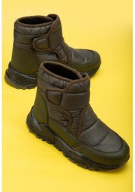 Resim Şiringenç Ortopedik Cırtlı Paraşut Haki Erkek Çocuk Bot-2604-haki Haki 