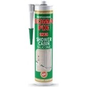 Resim Somafix 320 Gr Şeffaf Duşakabin Silikonu Nötr Kararma Yapmaz %100 