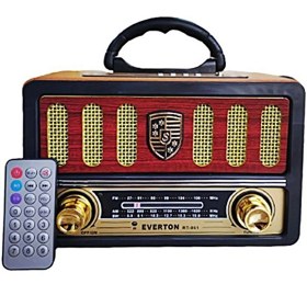 Resim Everton Rt-861 Nostalji Radyo Bluetooth Müzik Kutusu 