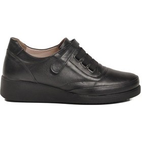Resim Siyah Jel Taban Anatomik Kadın Casual Ayakkabı 315227 Z Siyah 