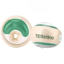 Resim Taybamboo Classıcs Yuvarlak Üç Hava Odalı Yüzme Yardımcısı Kolluk - Yeşil - Small 1-5 Yaş 6-19kg 