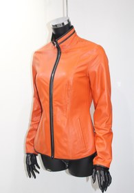 Resim Metins Leather Kadın Çift Taraflı Deri Mont 