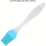 Resim Hightower Mavi Silikon Yağ Fırçası Yüksek Isıya Dayanıklı Ve Dökülmez Mutfak Fırçası 