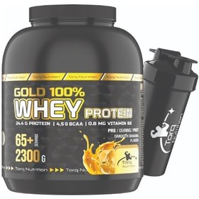 Resim Torq Nutrition Gold Whey Protein Muz Aromalı 2300 gr 