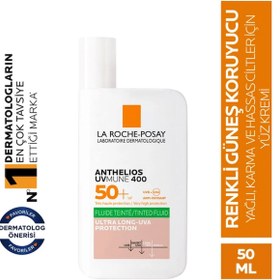 Resim La Roche Posay Anthelios Oil Control Fluid Spf50+ Renkli Güneş Kremi 50 ml 