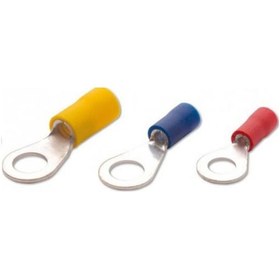 Resim 1.50 2 50 MM Kablo için M10 Delikli İzoleli Kablo Ucu 200 Adet 