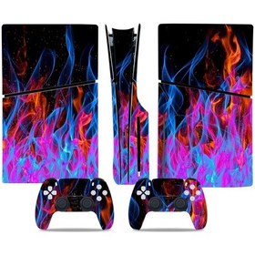 Resim Aircraft Jzcat Ps5slim Tam Gövde Çıkartma Yıldız Modeli-tn-ps5slım-0013 