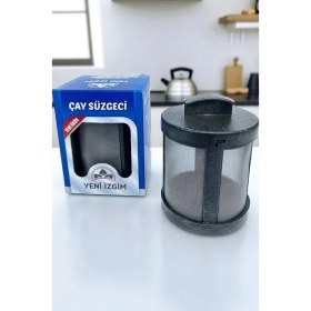 Resim 2 Adet Polikarbon Çay Süzgeci, Çaycı Süzgeci, Silindir Süzgeç, Demlik Süzgeci, Kafes Süzgeç, 