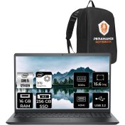Resim Dell Vostro 3520 Intel Core I5 1235U 16GB 256GB SSD 15.6'' Fhd Freedos Taşınabilir Bilgisayar N5315PVNB3520U & Per4 Çanta N5315PVNB3520UP42 