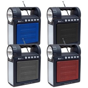 Resim Magicvoice Fp-26 Usb Sd Radyo Fm Bluetooth Destekli Fenerli Taşınabilir Hoparlör Radyolu Işıldak Şarjlı El Feneri 