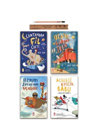 Resim Timaş Çocuk Çantamdan Fil Çıktı - Uzaya Giden Tren - Benim Zürafam Uçabilir - Aceleci Ayıcık Babu Set 4 Kitap 