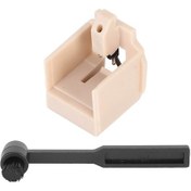 Resim Youtek At3600l Elmas Gramofon İğnesi - Temizleme Fırçalı, At-lp60/pl300/lp60xbt-usb İçin Uyumlu, 1000 Saat Ömür, Kaliteli Ses Çıktısı 