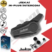 Resim Jiekai Jiekai Jk-plus Jk-1000 Intercom Bluetooth Siyah Interkom Ikili Eşleşme *türkçe Seslendirme 
