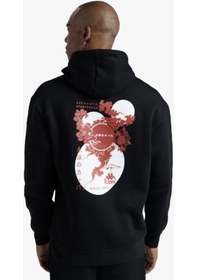 Resim Kappa Authentic Fuji Erkek Siyah Sweatshirt 321t1gw-005 Siyah 