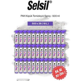 Resim Selsil 36 Al 30 Öde Pak Köpük Temizleyici Sprey 500 Ml Ve Rosie Pamuk 
