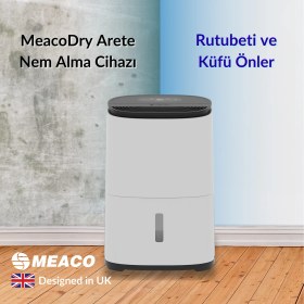 Resim MeacoDry Arete One 12L Nem Alma ve Hava Temizleme Cihazı 
