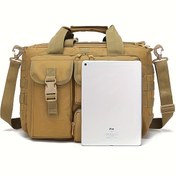 Resim Ayarlanabilir Omuz Askısı, Laptop Bölmesi ve Çoklu Cep Detaylı Dayanıklı Oxford Dış Mekan Seyahat Çantası - Dışarı Çıkma, Yürüyüş ve Kamp için İdeal, Seyahat Sırt Çantası 