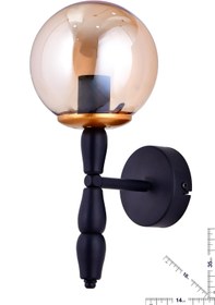 Resim polataydinlatma RENAS BAL CAMLI APLiK (SiYAH) 