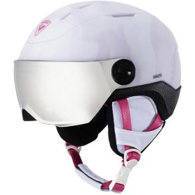 Resim Rossignol Whoopee Visor Unisex Çocuk Beyaz Kask 