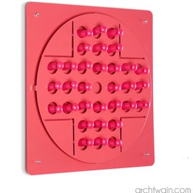 Resim Pembe Solo Test - Turuncu / Metal / 45 × 45 × 8 cm 