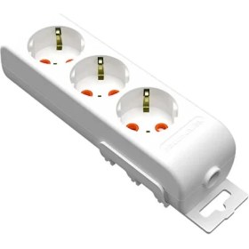 Resim Mutlusan 3'lü Grup Priz Çocuk Korumalı Anahtarsız Kablosuz 