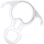 Resim Suntek 50kn 11000 Lbf Kurtarma Figürü 8 Descender Büyük İpli 