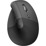 Resim Lift Kablosuz Ergonomik Dikey Mouse, 57° Dikey Açı, 4000 DPI, Sessiz, Küçük ve Orta Eller İçin, Bluetooth, Logi Bolt USB Alıcı, 24 Ay Pil Ömrü, Siyah 