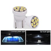 Resim 2 Adet Beyaz Renk - Mini Dipsiz Led Park Ampulü T10 - Her Araca U 