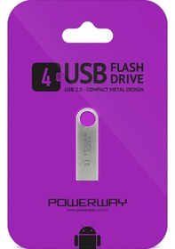 Resim Powerway 4 GB Metal USB Flash Bellek 