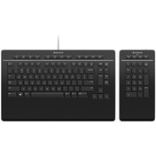 Resim 3dconnexion Q İngilizce Kablolu Profesyonel Klavye Bluetooth Sayısal Tuş Takımı 3DX-700092 