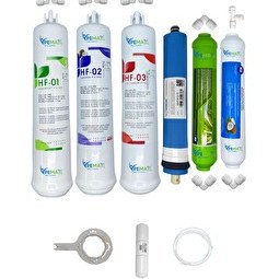 Resim Pemax Water Solutions Kapalı Kasa Su Arıtma Cihazlarına HFT 6'lı Vontron Mebran Alkali-Tatlandırıcı 