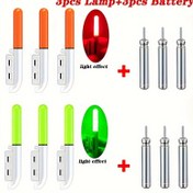 Resim Gece Balıkçılığı Göstergesi Işıkları Seti, Elektronik LED Işık Çubukları, Sivri Işıklar, CR425 Pil Balıkçılık Aksesuarları (1 adet/3 adet/5 adet) - Su Geçirmez, Uzun Ömürlü, IPX7 Dereceli, Gece Balıkçılığı İçin İdeal, Gece Balıkçılığı Ekipmanları|Şık LED Ekranı|Parlatı Bitiş 