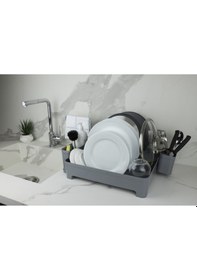 Resim Primanova M-E74-07 Kiev Bulaşıklık Gri Bulaşık Sepeti Gri 