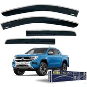 Resim Niken Vw Amarok Cam Rüzgarlığı Kromlu Niken 2023+ 