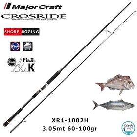 Resim Major Craft Crosride Xr1-1002h 3.05mt 60-100gr 2p Shore Jigging Kamış 