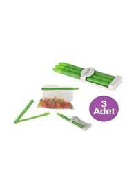 Resim Poşet Kıskacı 3 Adet Birden 